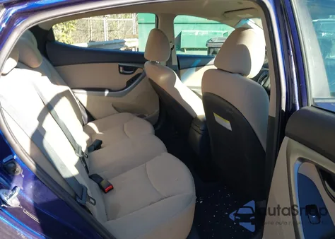 2014 Hyundai Elantra Se from USA, damaged, VIN 5NPDH4AE5EH541907